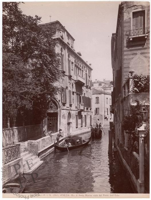 The Rio di Santa Marina in Venice