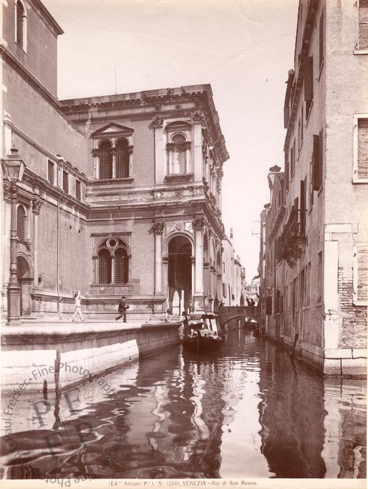 Rio di San Rocco in Venice