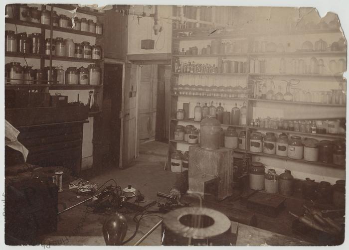 MIchael Faraday's laboratory in 1891
