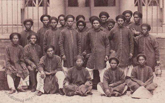 The entourage of the Annamite ambassadors