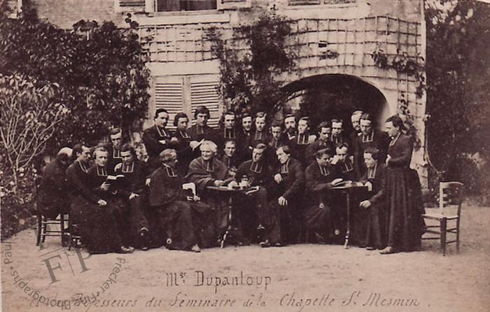 Teachers at the Seminary of la Chapelle de St Mesmin