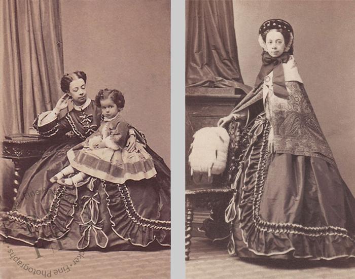 Princess Pauline de Metternich and her daughter Sophie