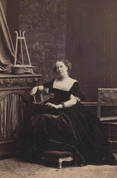 An unidentified sitter