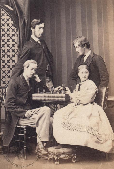 Thomas Blackborne Thoroton Hildyard and his siblings