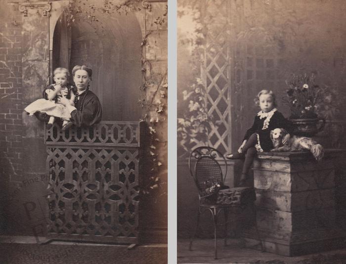 Miss Charlotte Anne Kennard and her niece