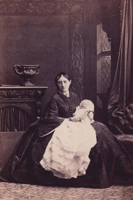 Mrs Wilbraham Lennox and her son
