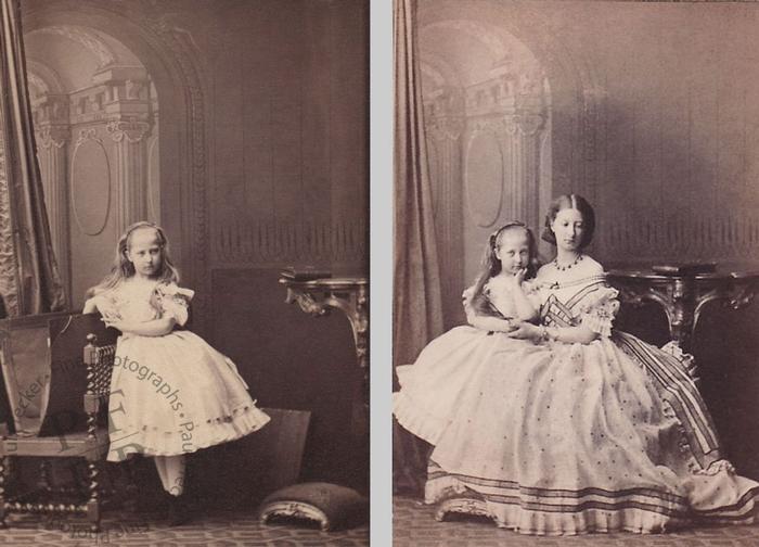 Princesses Marguerite and Blanche of Nemours