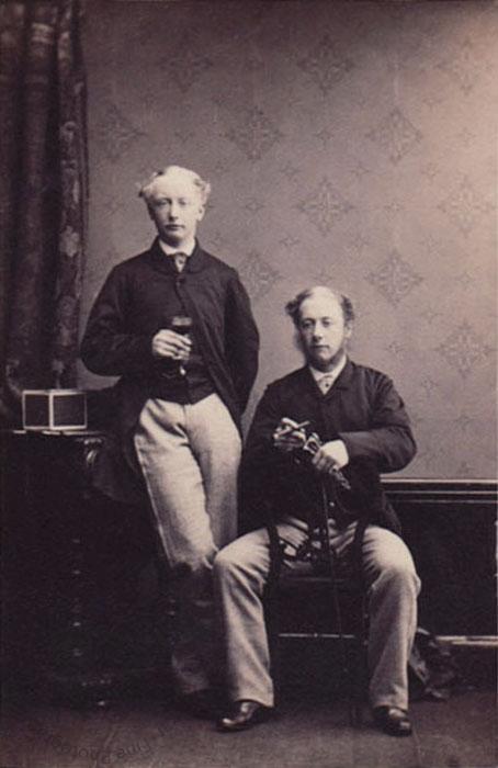 Captain Arthur Tempest and Mr Charles Tempest