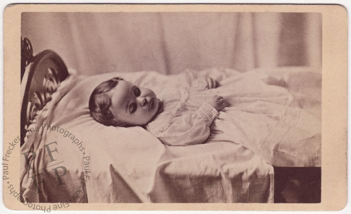 Child on a cot