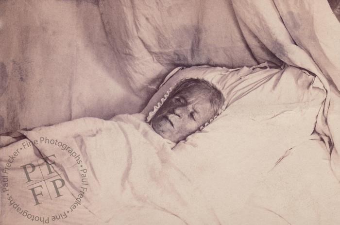 Woman wearing bonnet