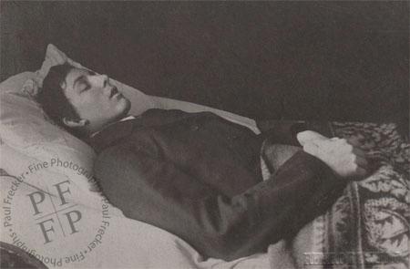 Young man with open mouth
