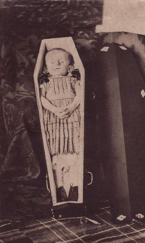 Child in a coffin
