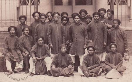 The entourage of the Annamite ambassadors