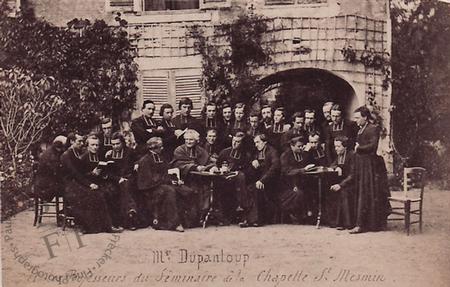 Teachers at the Seminary of la Chapelle de St Mesmin