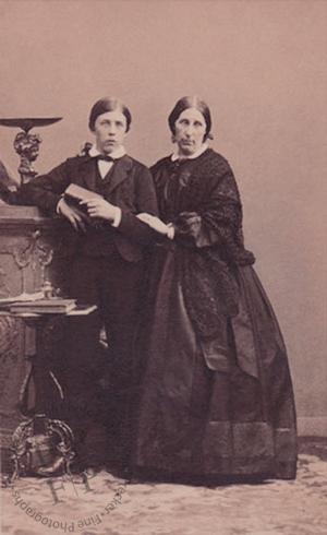 Mme Alfred Hill and son