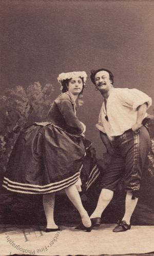 Henriette Schlosser and Eugène Coralli