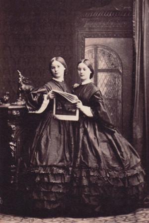 Miss Constance Barham and Miss Bertha Barham
