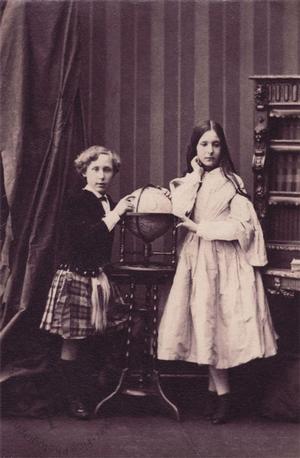 John Robert Gladstone and sister