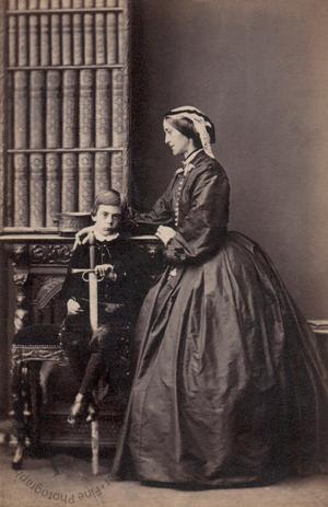 Lady Mary Codrington and Alfred Edward Codrington