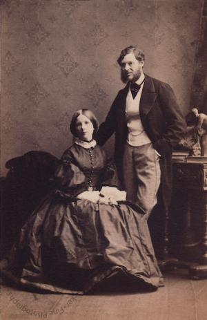 Frederick Drummond and his wife Mrs Georgina Drummond