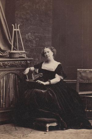 An unidentified sitter