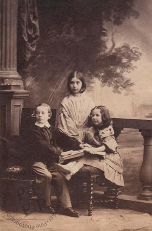 Margaret Elizabeth Leigh, Agnes Eleanor Leigh and Gilbert Henry Chandos Leigh