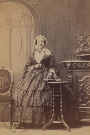 An unidentified sitter