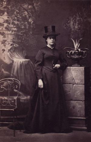 An unidentified sitter
