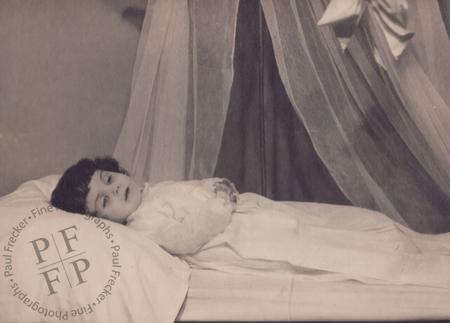 Young girl with a fringe